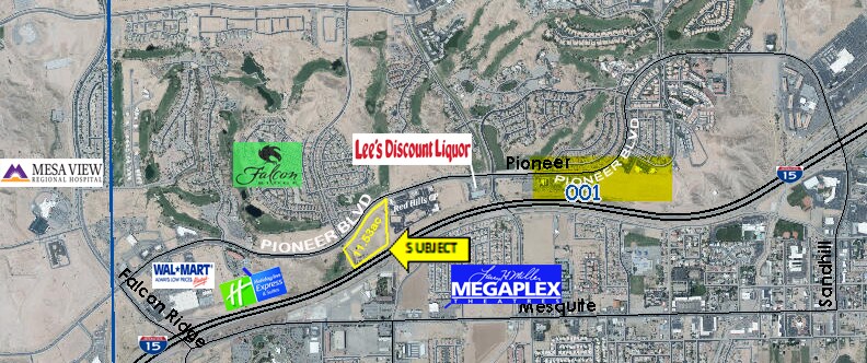 840 W Pioneer Blvd, Mesquite, NV for sale - Aerial - Image 2 of 16