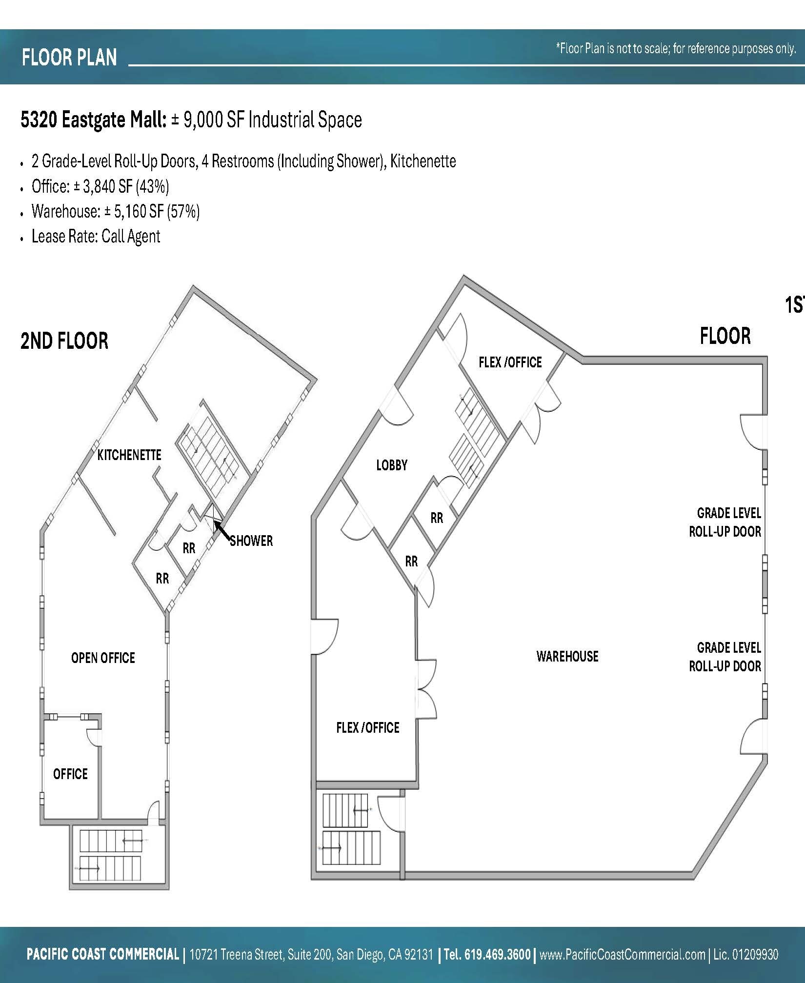 5320 Eastgate Mall, San Diego, CA for lease Interior Photo- Image 1 of 1