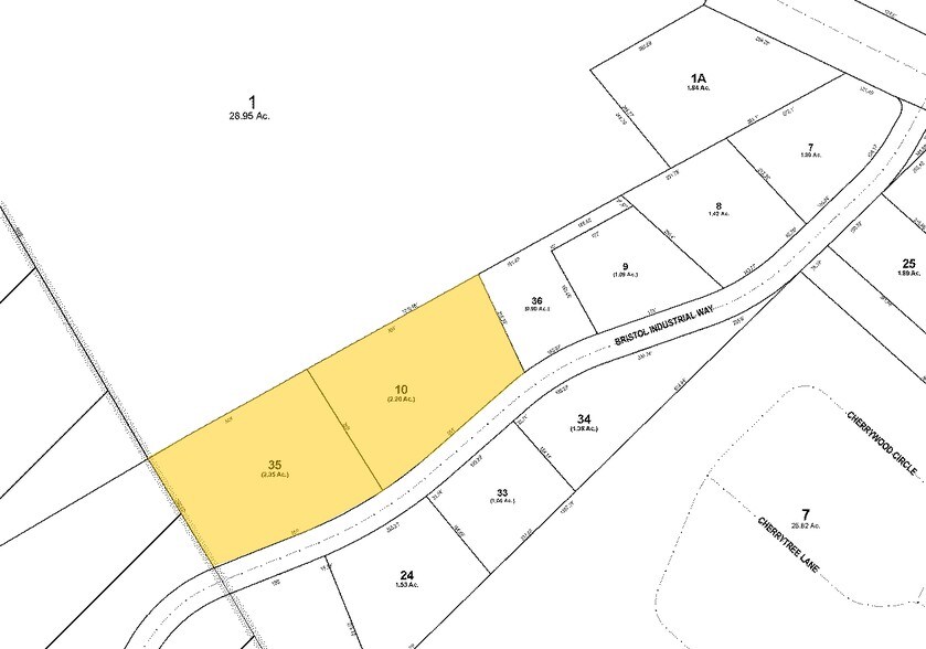 5012 Bristol Industrial Way, Buford, GA à louer - Plan cadastral - Image 2 de 5