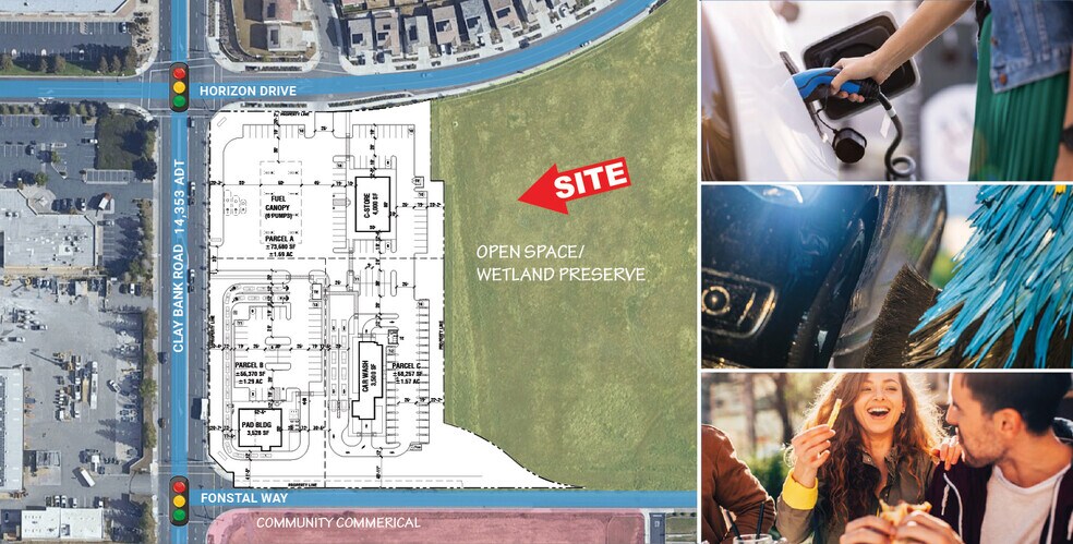 Clay Bank Road, Fairfield, CA à louer - Plan de site - Image 1 de 5