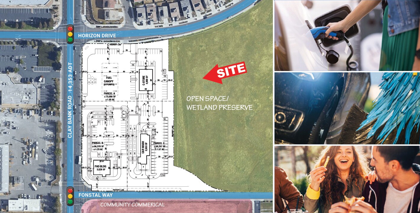 Clay Bank Road, Fairfield, CA à louer Plan de site- Image 1 de 6