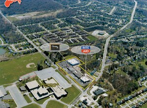 1600-1634 Hopkins Rd, Williamsville, NY - Aerial map view