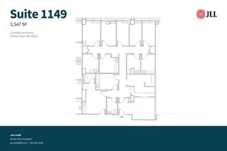 5530 Wisconsin Ave, Chevy Chase, MD for lease Floor Plan- Image 2 of 8