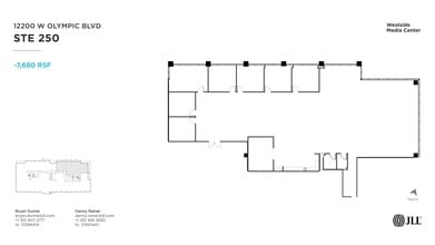 12100 W Olympic Blvd, Los Angeles, CA for lease Site Plan- Image 1 of 1
