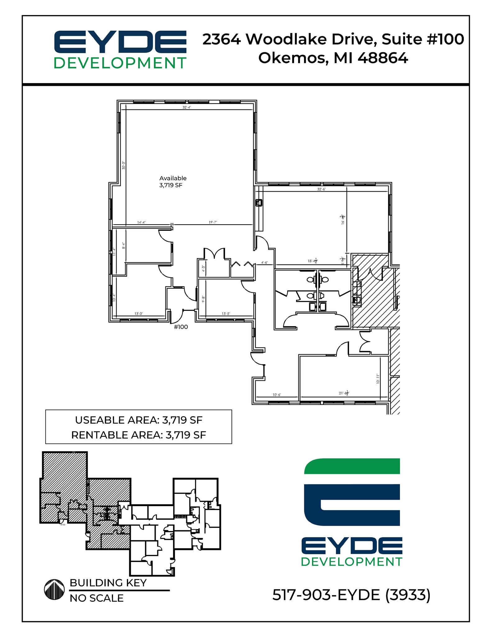 2364 Woodlake Dr, Okemos, MI for lease Site Plan- Image 1 of 1