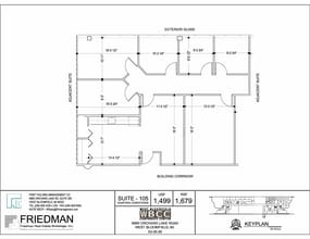 6960 Orchard Lake Rd, West Bloomfield, MI à louer Plan d’étage- Image 1 de 2