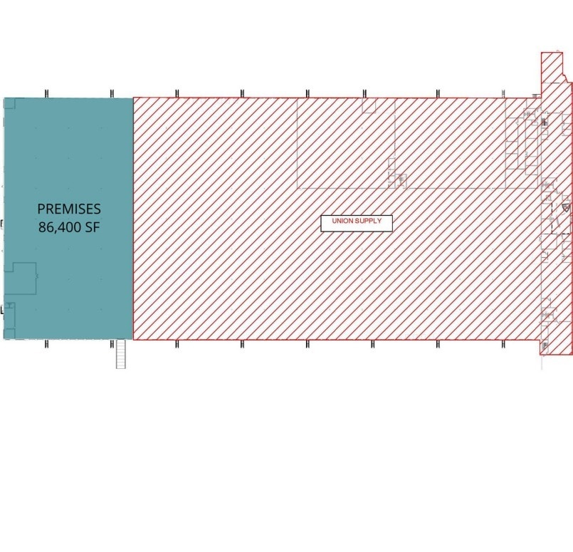 2500 Regent Blvd, Dallas, TX for lease Floor Plan- Image 1 of 2