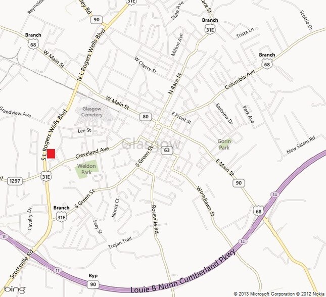 S Rogerswells Blvd, Glasgow, KY à vendre - Photo du bâtiment - Image 1 de 1