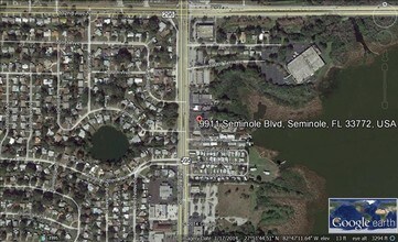 9911 Seminole Blvd, Seminole, FL - Aérien Vue de la carte - Image1