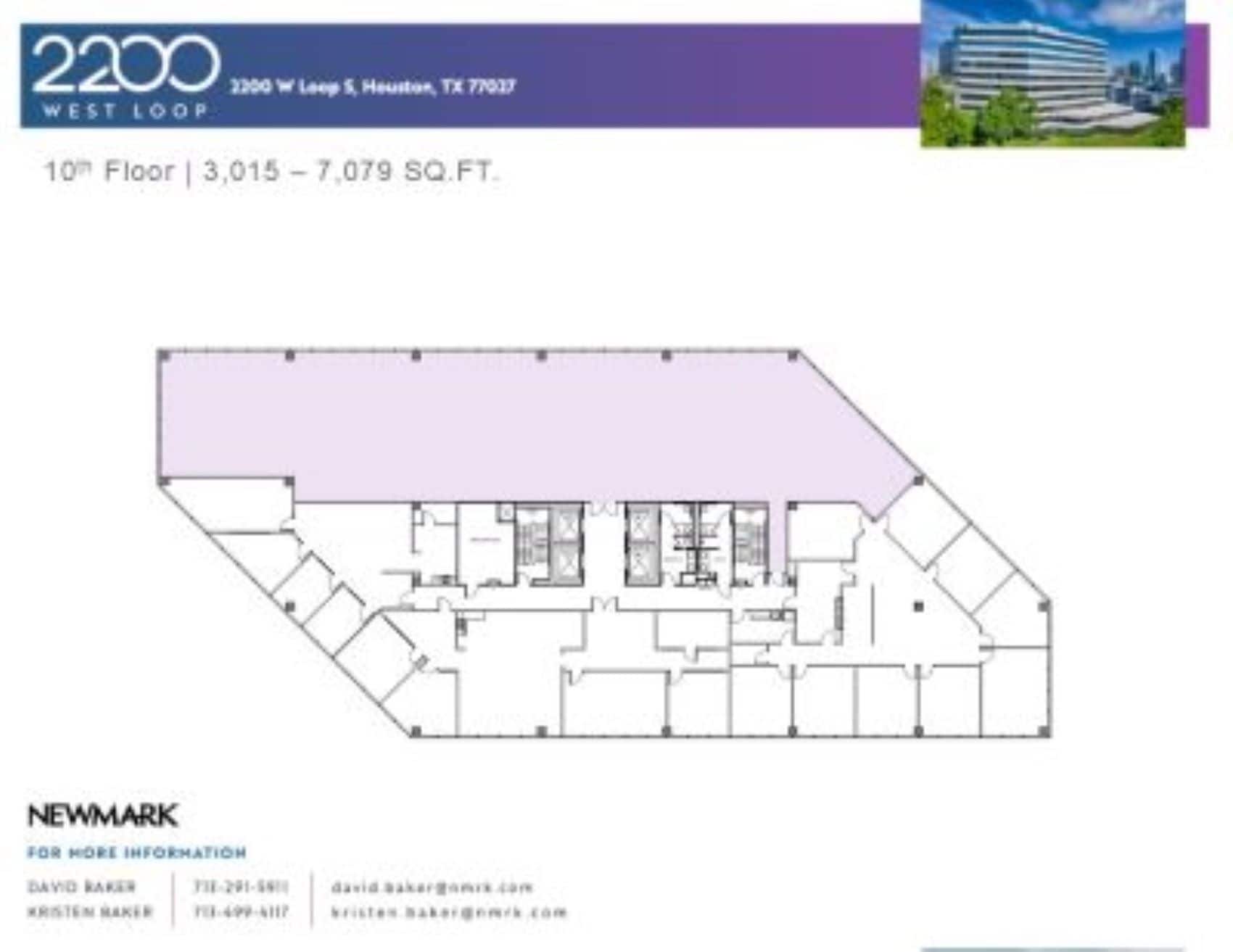 2200 West Loop South, Houston, TX for lease Floor Plan- Image 1 of 1