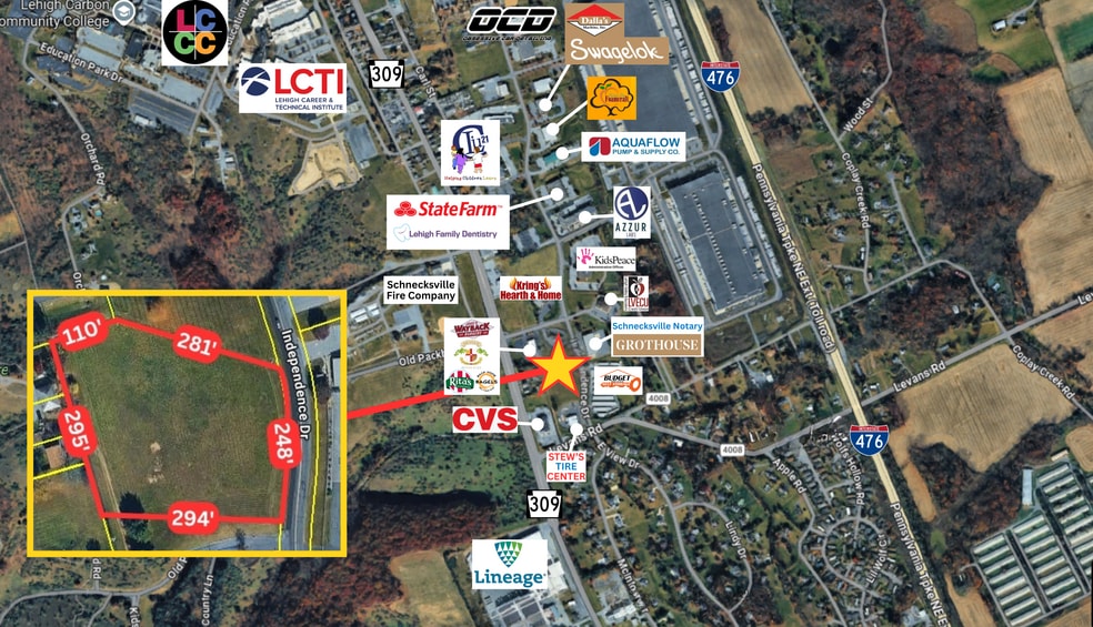 3952 Independence Dr, Schnecksville, PA for sale - Building Photo - Image 1 of 4