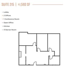 1520 The Alameda, San Jose, CA for lease Floor Plan- Image 1 of 1