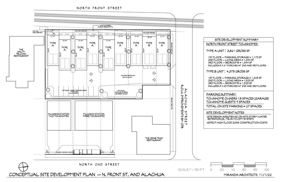 101 Alachua St, Fernandina Beach, FL à vendre - Plan de site - Image 2 de 2