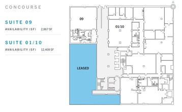 10107-10119 Jasper Av NW, Edmonton, AB à louer Plan d’étage- Image 1 de 1