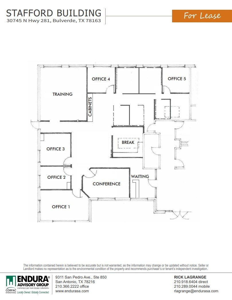 30745 Us-281 Hwy, Bulverde, TX for lease Floor Plan- Image 1 of 1