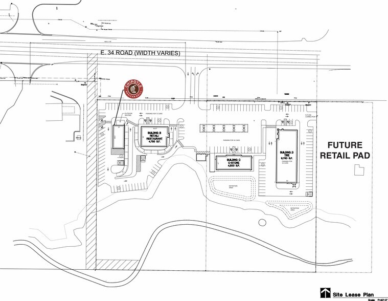 9200 E 34 Rd, Cadillac, MI à louer - Plan de site - Image 2 de 2