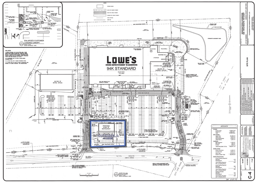 444 NY-104, Oswego, NY à louer - Plan de site - Image 1 de 1