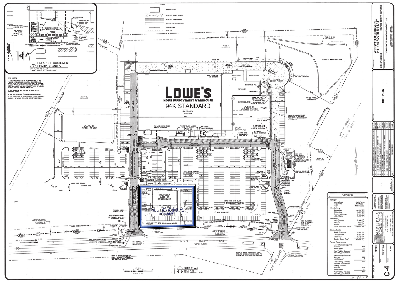 Plan de site