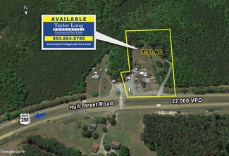 More details for 18701 Hull Street Rd, Moseley, VA - Land for Sale