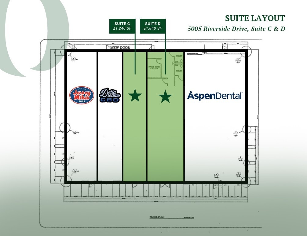 5005 Riverside Dr, Macon-Bibb, GA for lease Floor Plan- Image 1 of 1