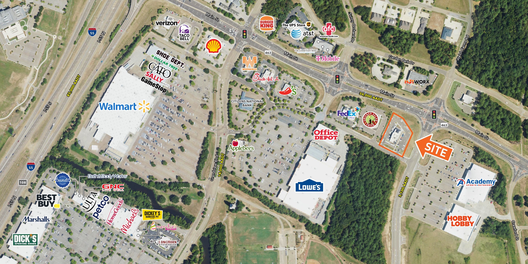 1935 Main St, Madison, MS for sale Primary Photo- Image 1 of 3