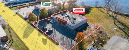 1215 N Detroit St, Warsaw, IN - AÉRIEN  Vue de la carte - Image1