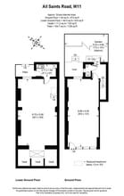 22 All Saints Rd, London for lease Floor Plan- Image 2 of 4