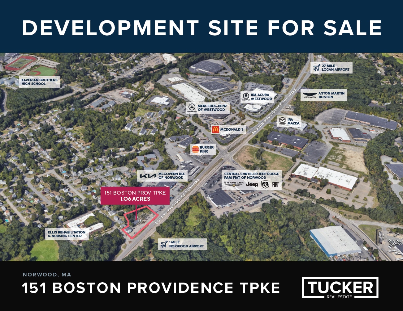 151 Boston Providence Tpke, Norwood, MA for sale Building Photo- Image 1 of 5