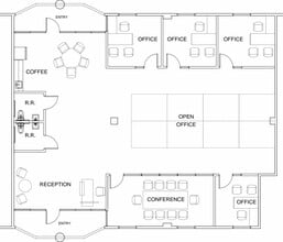 10700 Jersey Blvd, Rancho Cucamonga, CA for lease Floor Plan- Image 1 of 2