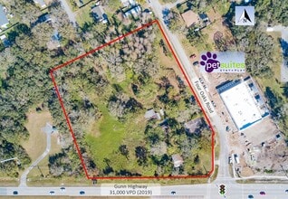 12208 Four Oaks Rd, Tampa, FL - Aerial map view - Image1