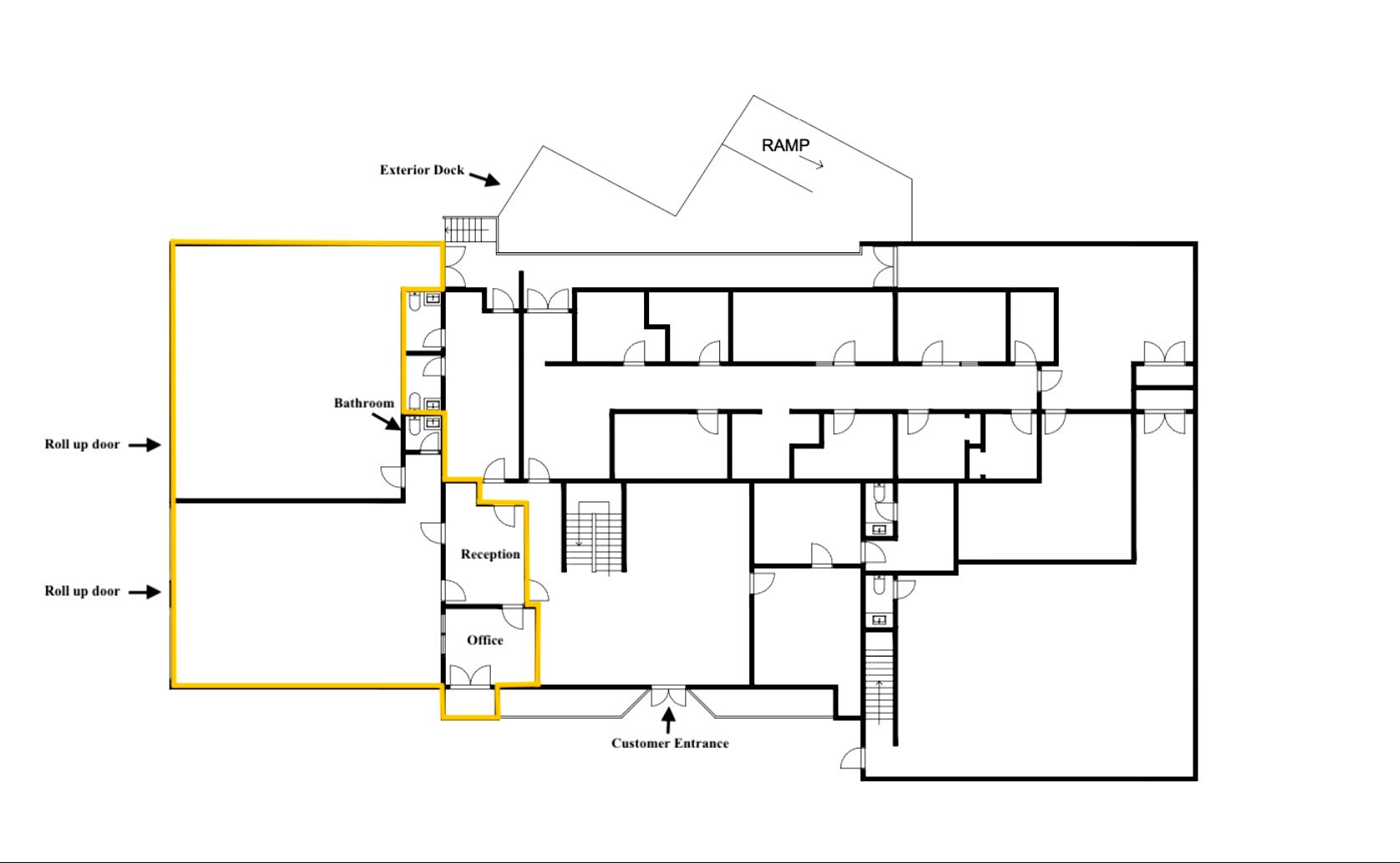181 Kings Hwy, Fredericksburg, VA for lease Floor Plan- Image 1 of 1