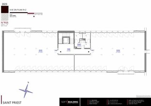 Office in Saint-Priest for lease Floor Plan- Image 2 of 5