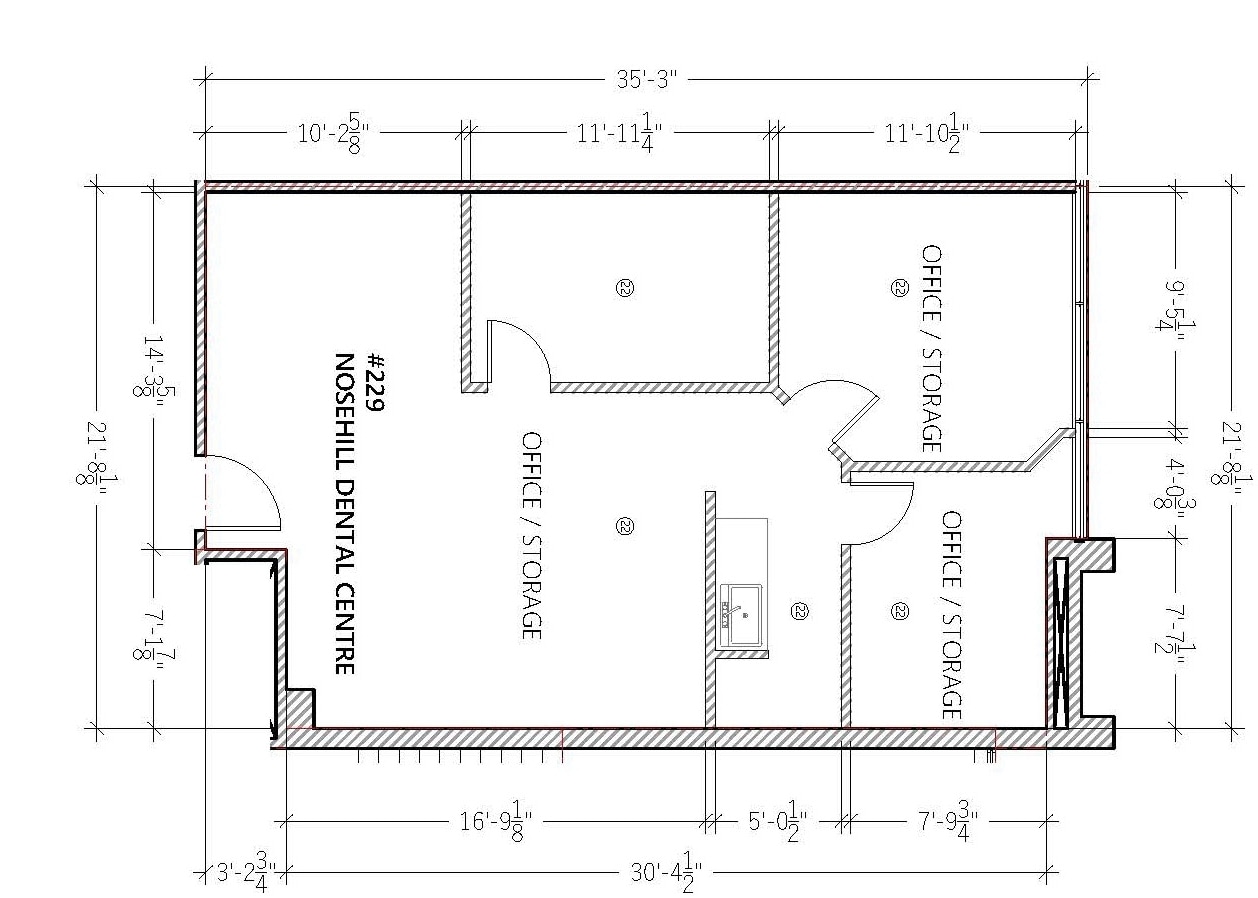 1829 Ranchlands Blvd NW, Calgary, AB for lease Floor Plan- Image 1 of 2
