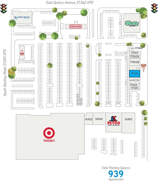 16910-17062 E Quincy Ave, Aurora, CO à louer - Photo du bâtiment - Image 2 de 10