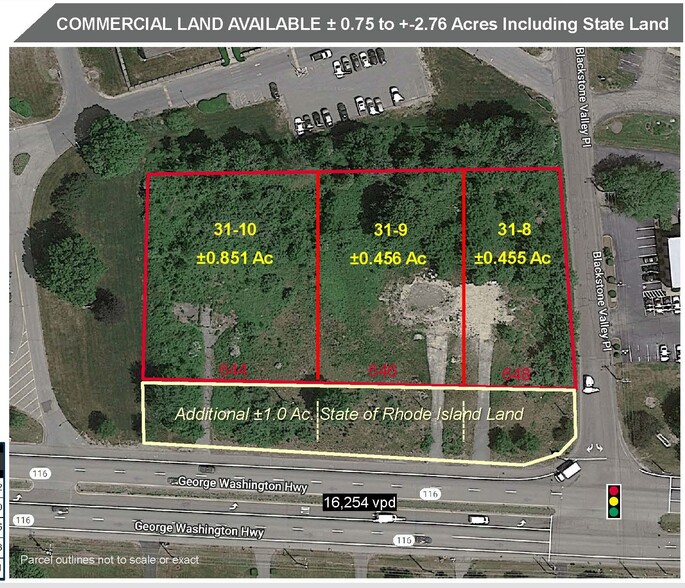 644 - 648 George Washington Highway, Lincoln, RI for sale - Building Photo - Image 1 of 2