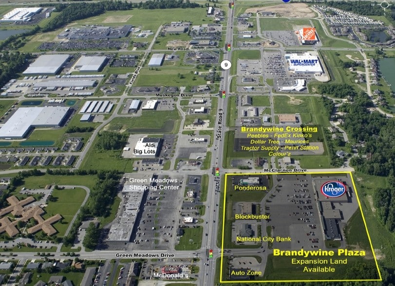 1645-1675 N State St, Greenfield, IN for lease - Aerial - Image 2 of 5