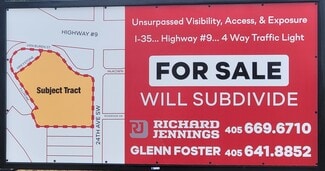 Plus de détails pour Hwy 9 & SW 24th St, Norman, OK - Terrain à vendre