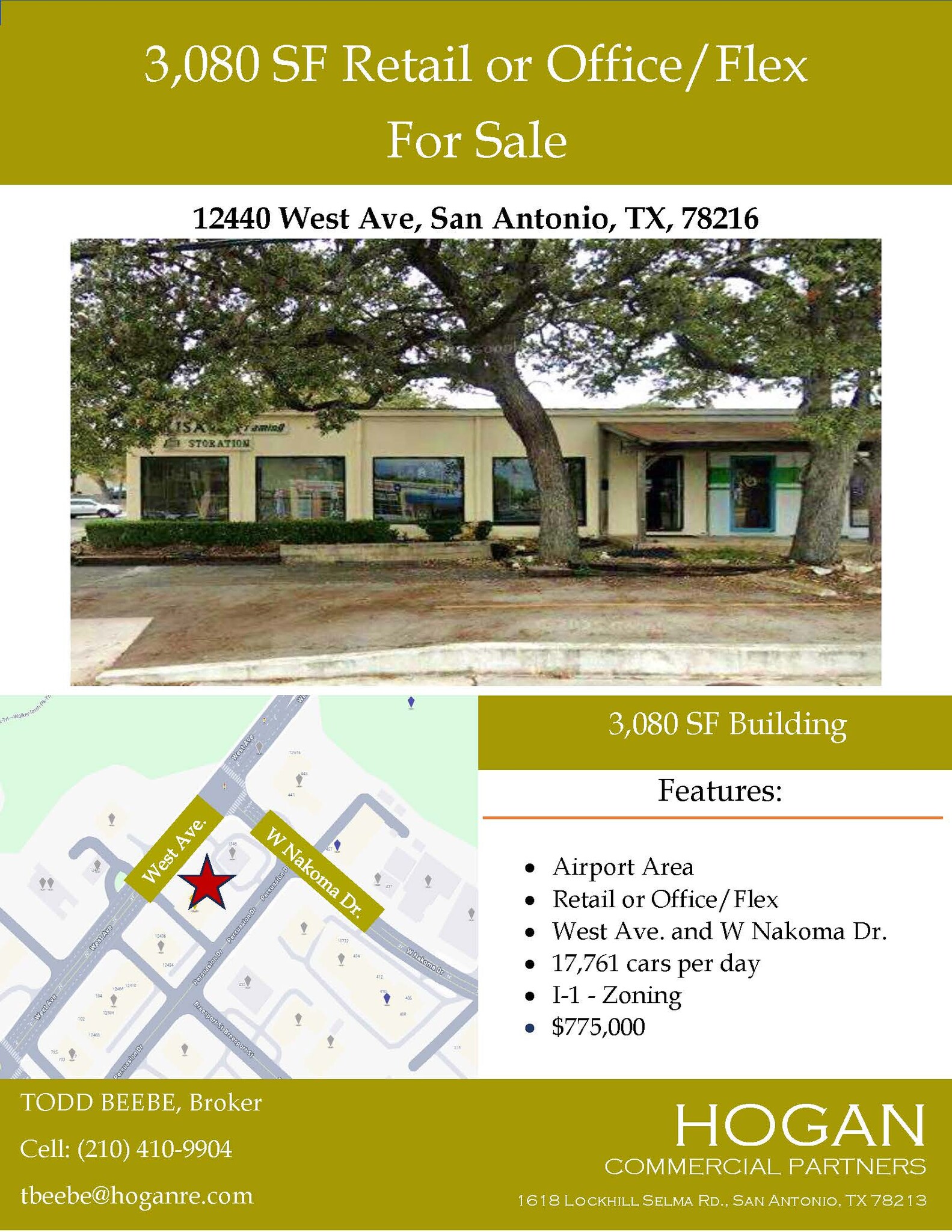 12440 West Ave, San Antonio, TX à vendre Photo principale- Image 1 de 2