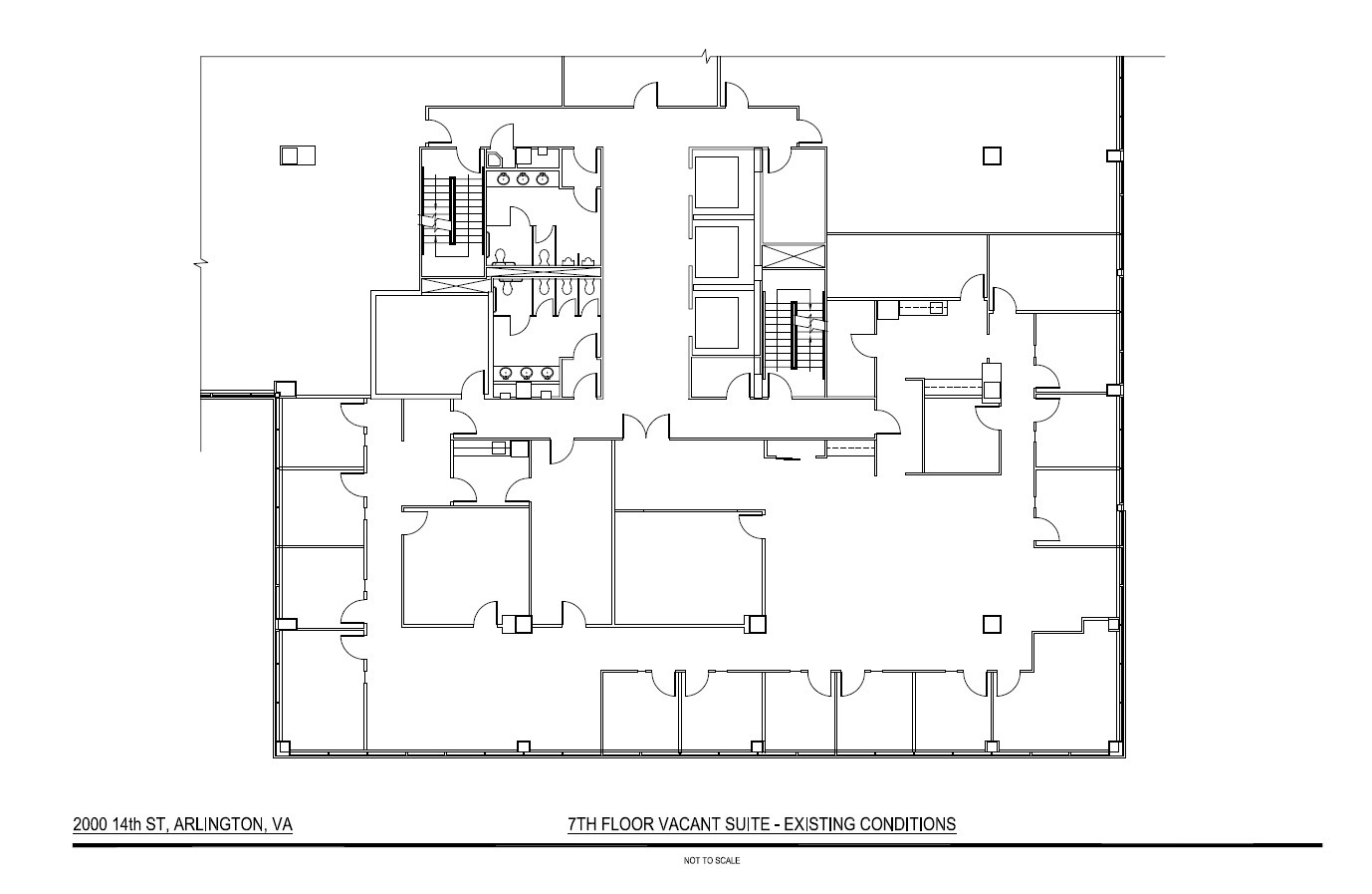 2000 14th St N, Arlington, VA for lease Floor Plan- Image 1 of 1