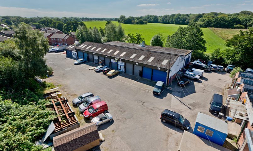 Grove Mill, Chorley for lease - Aerial - Image 2 of 3