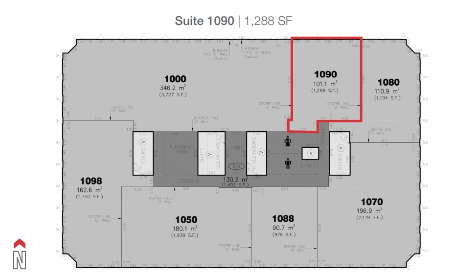 1200 W 73rd Ave, Vancouver, BC à louer Plan d’étage- Image 1 de 1