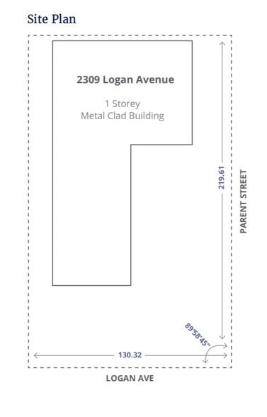 2309 Logan Av, Winnipeg, MB for sale - Site Plan - Image 3 of 4