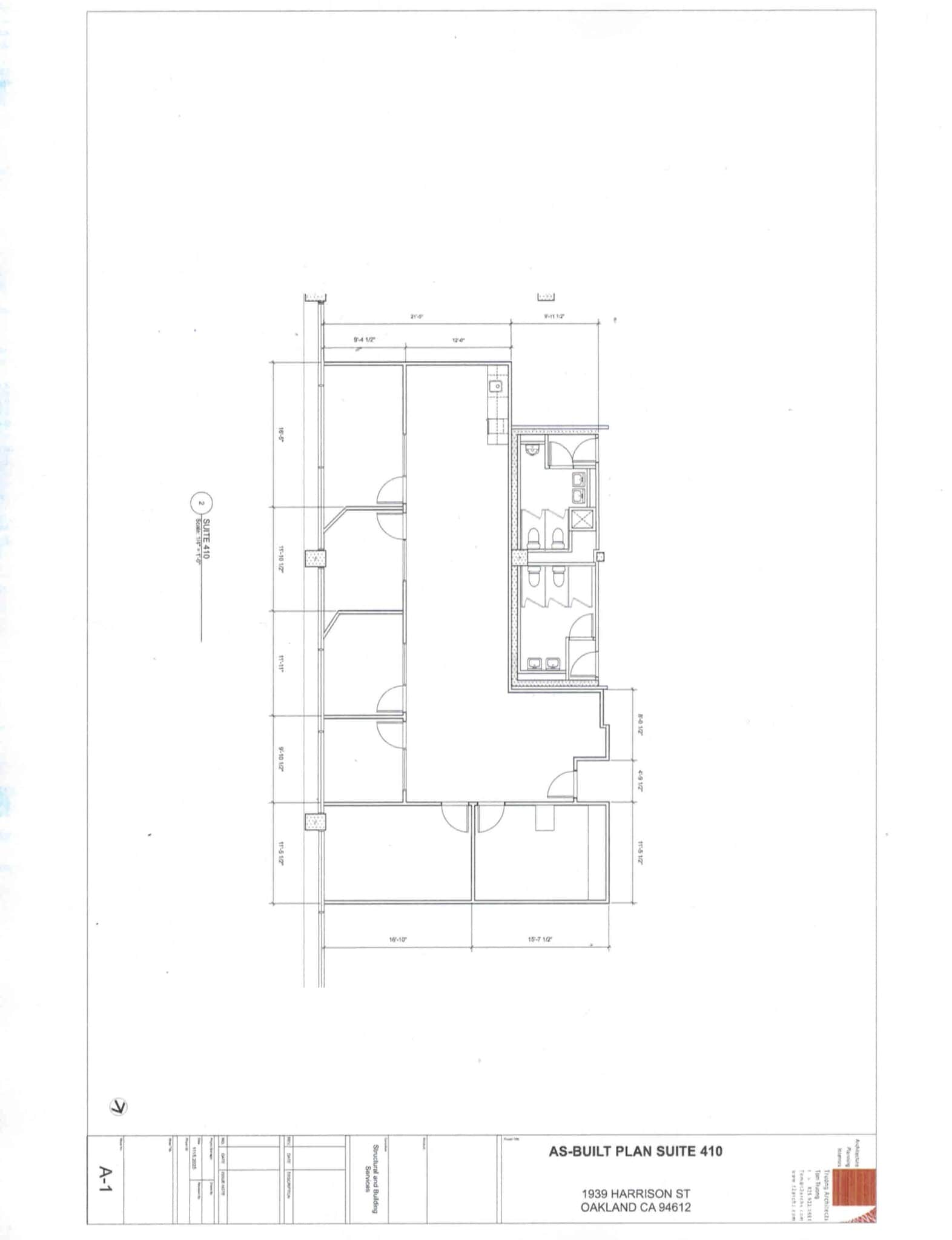 1939 Harrison St, Oakland, CA for lease Site Plan- Image 1 of 8