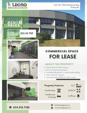 19331 Enterprise Way, Surrey, BC for lease Interior Photo- Image 1 of 10