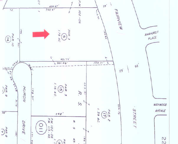 2200 S Fairview St, Santa Ana, CA à louer - Plan cadastral - Image 3 de 4