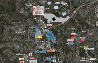 Alston Town Center Phase II, Cary, NC - aerial  map view - Image1