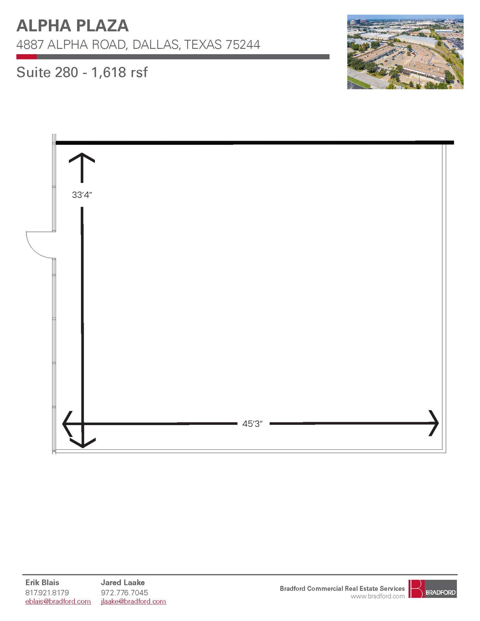 4887 Alpha Rd, Farmers Branch, TX for lease Floor Plan- Image 1 of 1