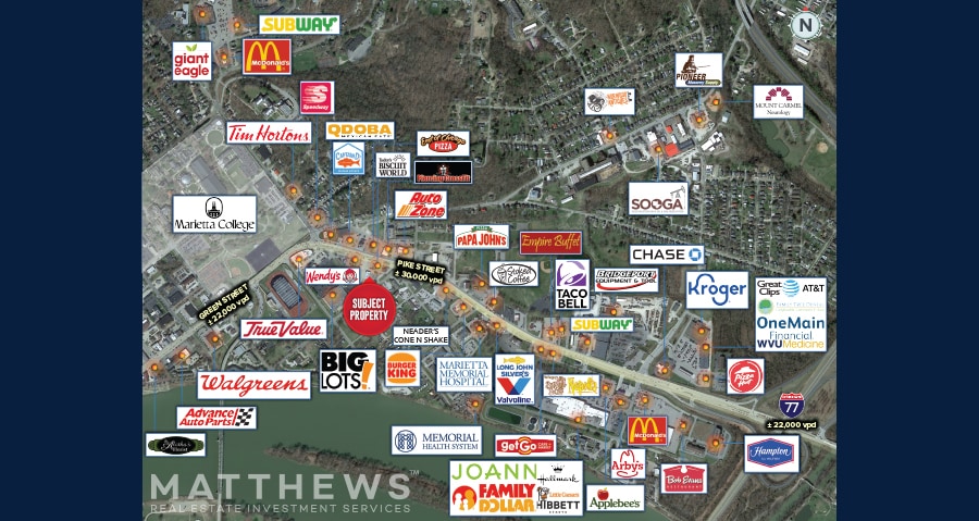 107 Pike St, Marietta, OH for lease - Building Photo - Image 2 of 3