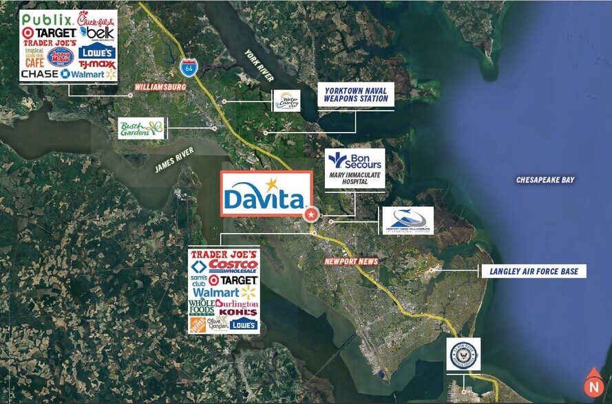 716 Denbigh Blvd, Newport News, VA à vendre - Photo du bâtiment - Image 3 de 4