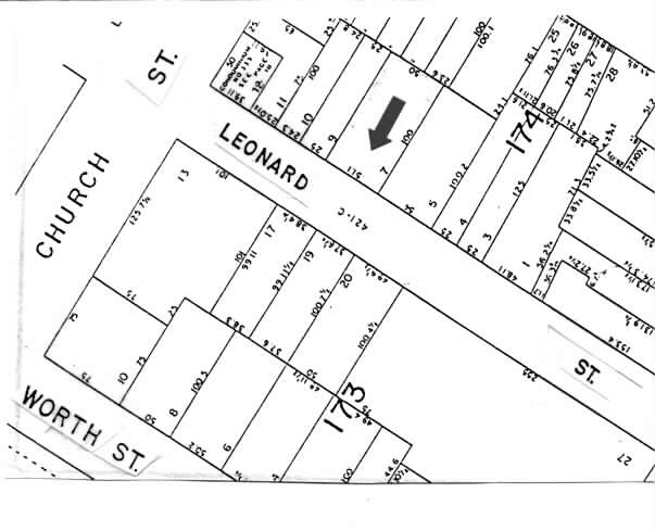 75-77 Leonard St, New York, NY for lease - Plat Map - Image 2 of 6